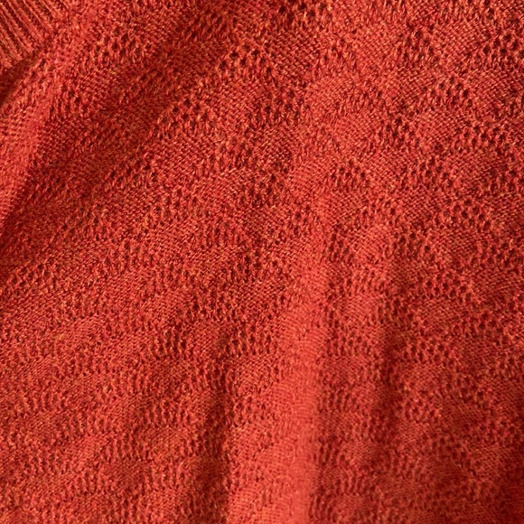 a new day rust cardigan - Picture 2 of 4